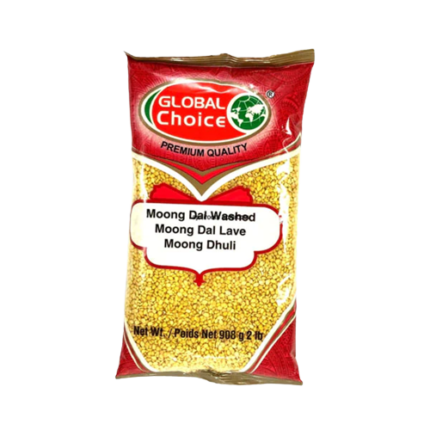 Moong dal washed